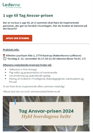 1 uge tilbage